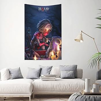 Amazon.co.jp: Identity V 第五人格 納棺師 タペストリー 壁掛け 無痕