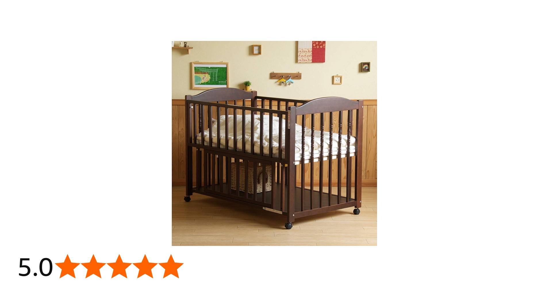 Amazon.co.jp: 日本製 「ベビーベッド エリーゼ【B品】」 ベビーベット