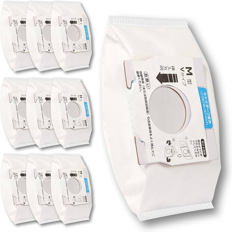 Amazon.co.jp: 10枚入り 掃除機用紙パック パナソニックと互換性のある