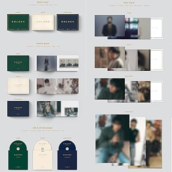 Amazon.co.jp: JUNGKOOK [GOLDEN] アルバム (SHINE + SOLID +