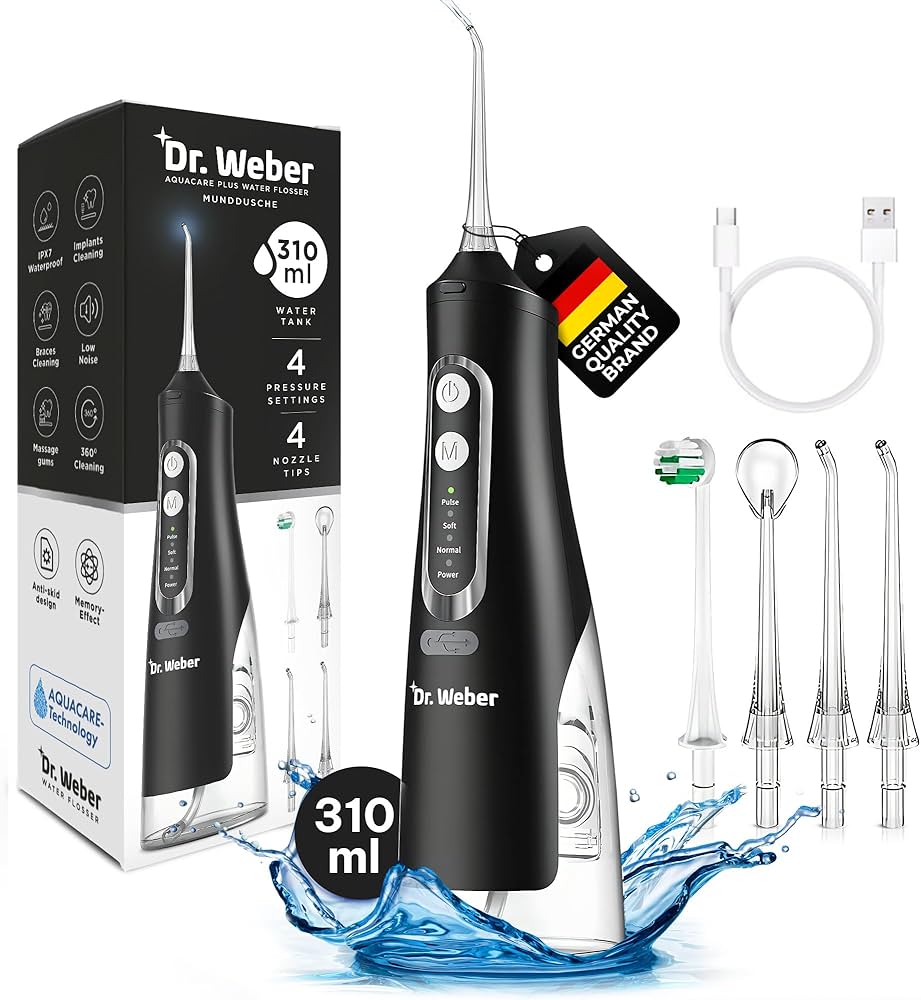 Amazon.com: parahealth Dr. Weber Aquacare Oral Irrigator, Medical