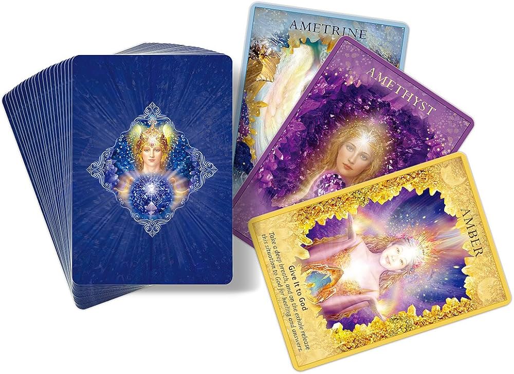 クリスタルエンジェルオラクルカード(日本語版説明書付) (オラクル