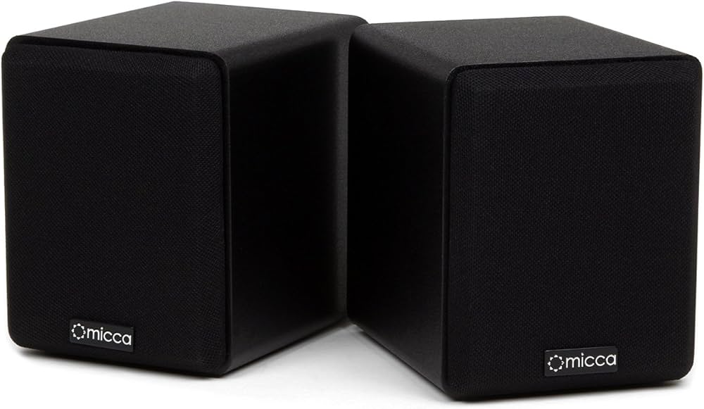 Amazon.com: Micca COVO-S Compact 2-Way Bookshelf Speakers (Pair