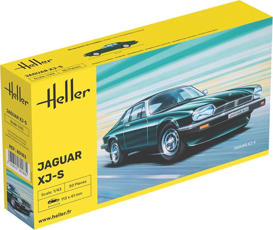 Amazon | プラッツ エレール 1/43 ジャガー XJ-S プラモデル HE80183