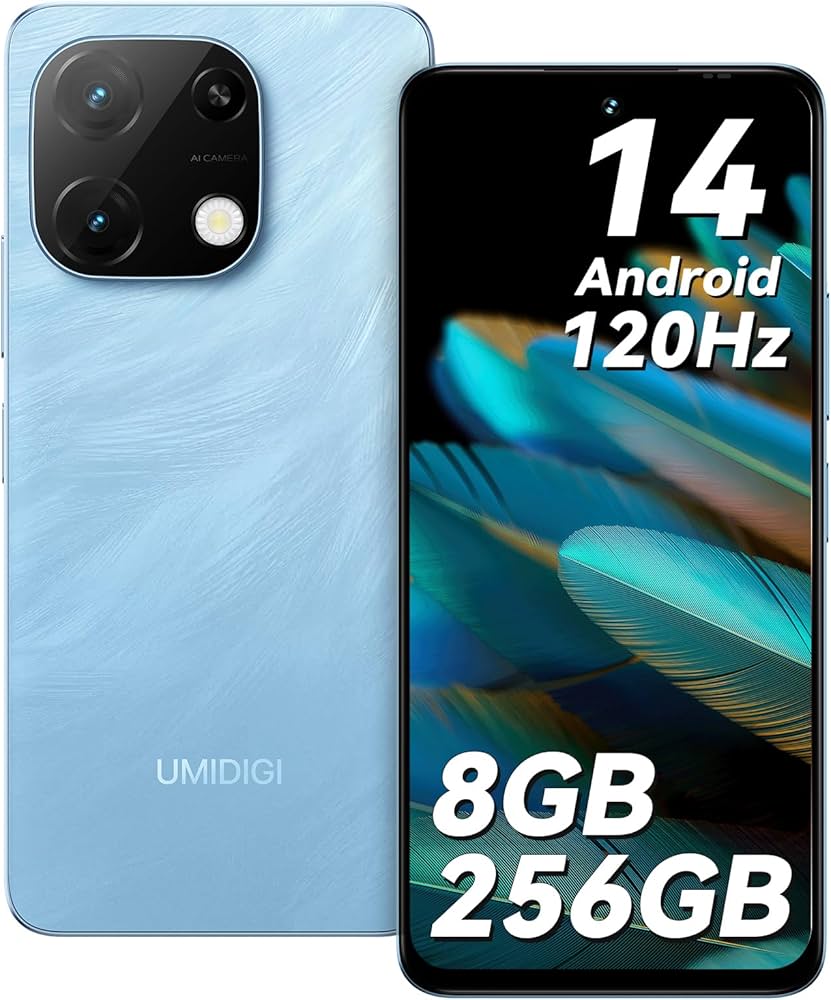 Amazon.com: UMIDIGI Note 100A Unlocked Cell Phone, 8(4+4)+256GB