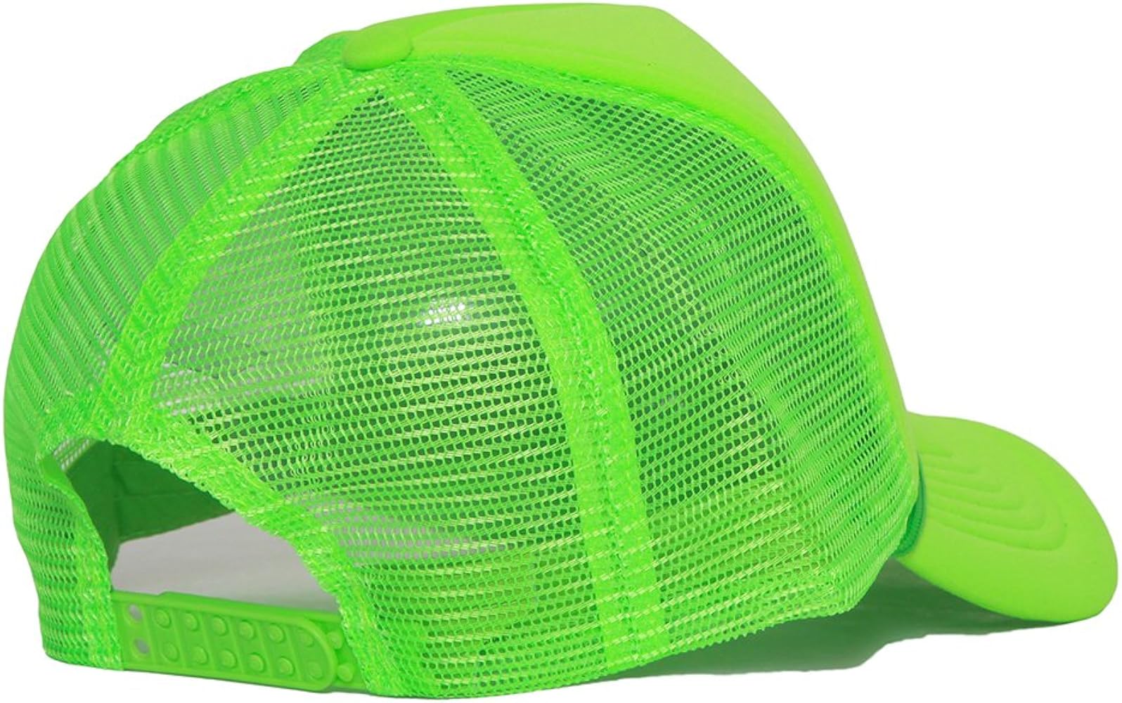 Amazon.com: TOP HEADWEAR Structured Neon Trucker Mesh Hat- Neon