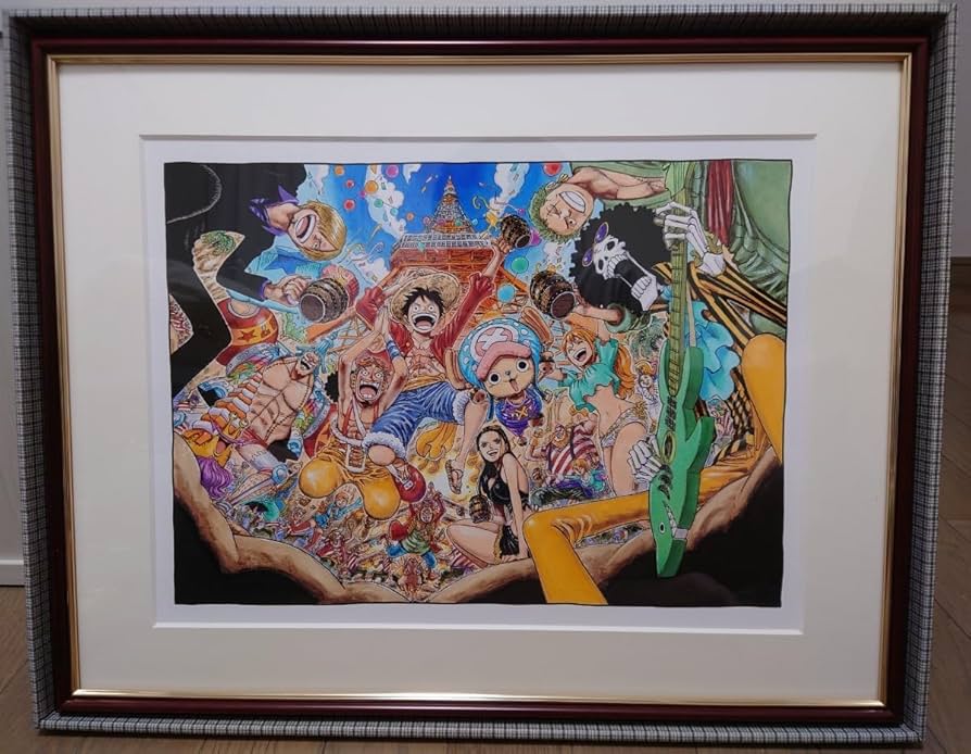 Amazon.co.jp: ONE PIECE 複製原画 ワンピースタワー限定 麦わらストア