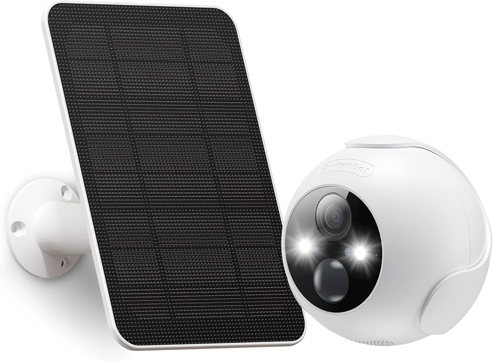 Amazon.co.jp: SwitchBot 防犯カメラ ソーラーパネル 2個セット 屋外
