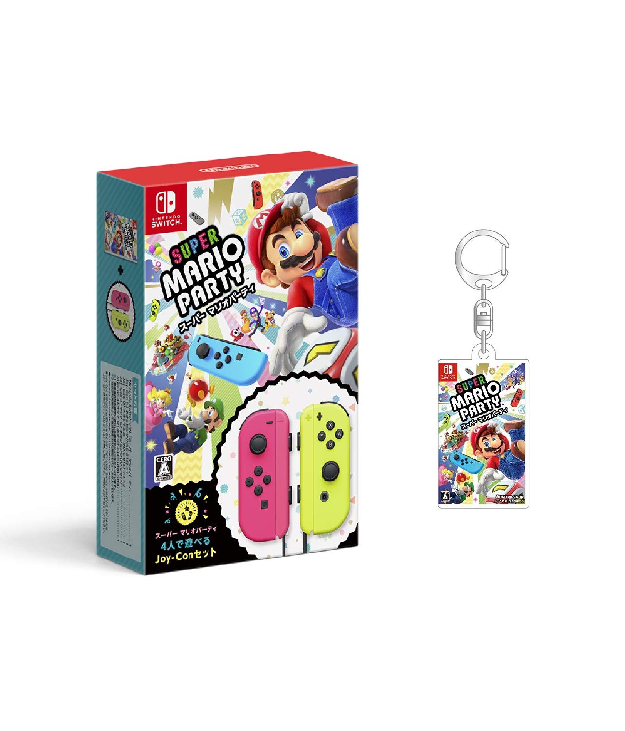 Amazon.co.jp: スーパー マリオパーティ 4人で遊べる Joy-Conセット