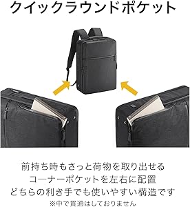 Amazon | [エースジーン] ビジネスリュック 【ガジェタブルヘザー2