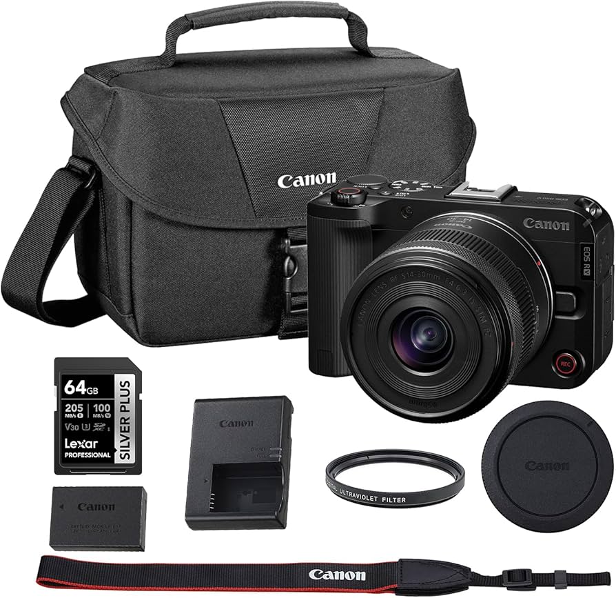 Amazon.com : Canon EOS R50 V APS-C Mirrorless Interchangeable Lens