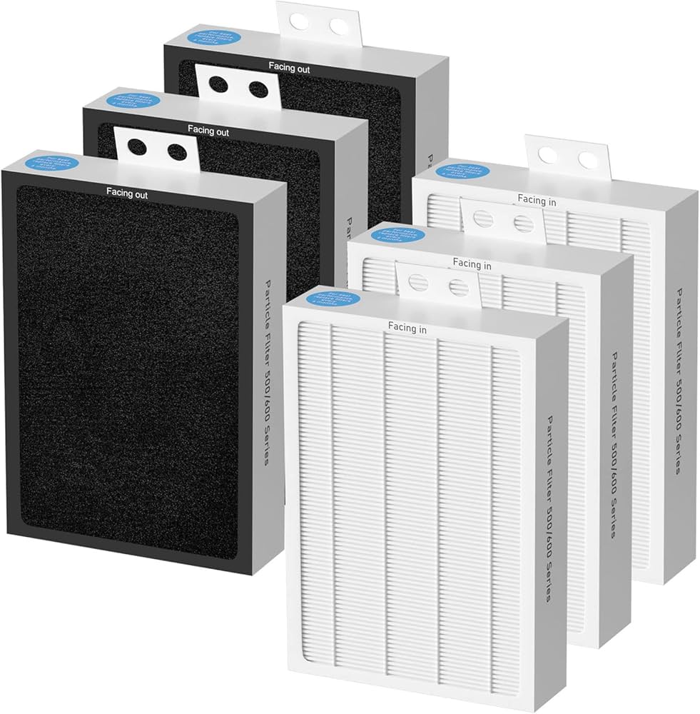 Amazon.com: Ganteny 6-Pack 500/600 Series HEPA Filter Replacement