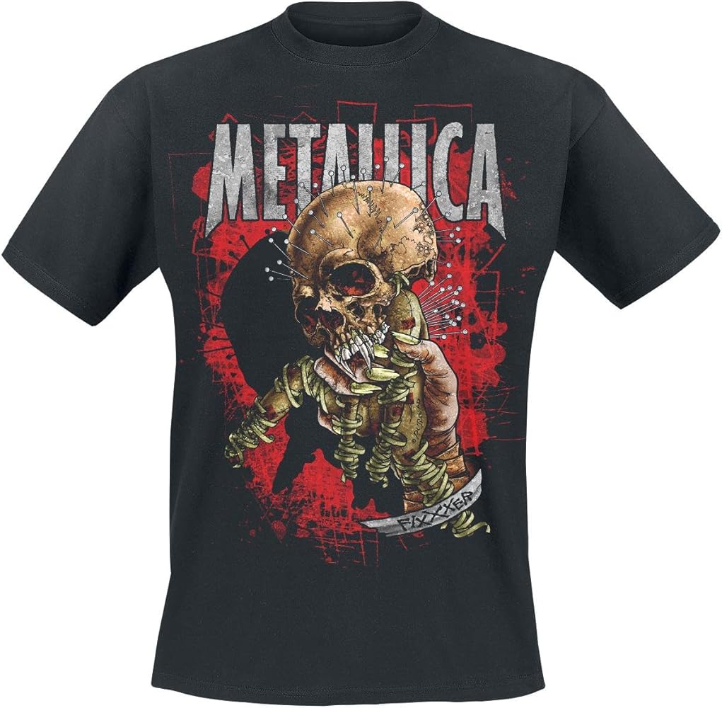 Amazon.com: Metallica - Fixxxer Redux T Shirt (X-Large) Black