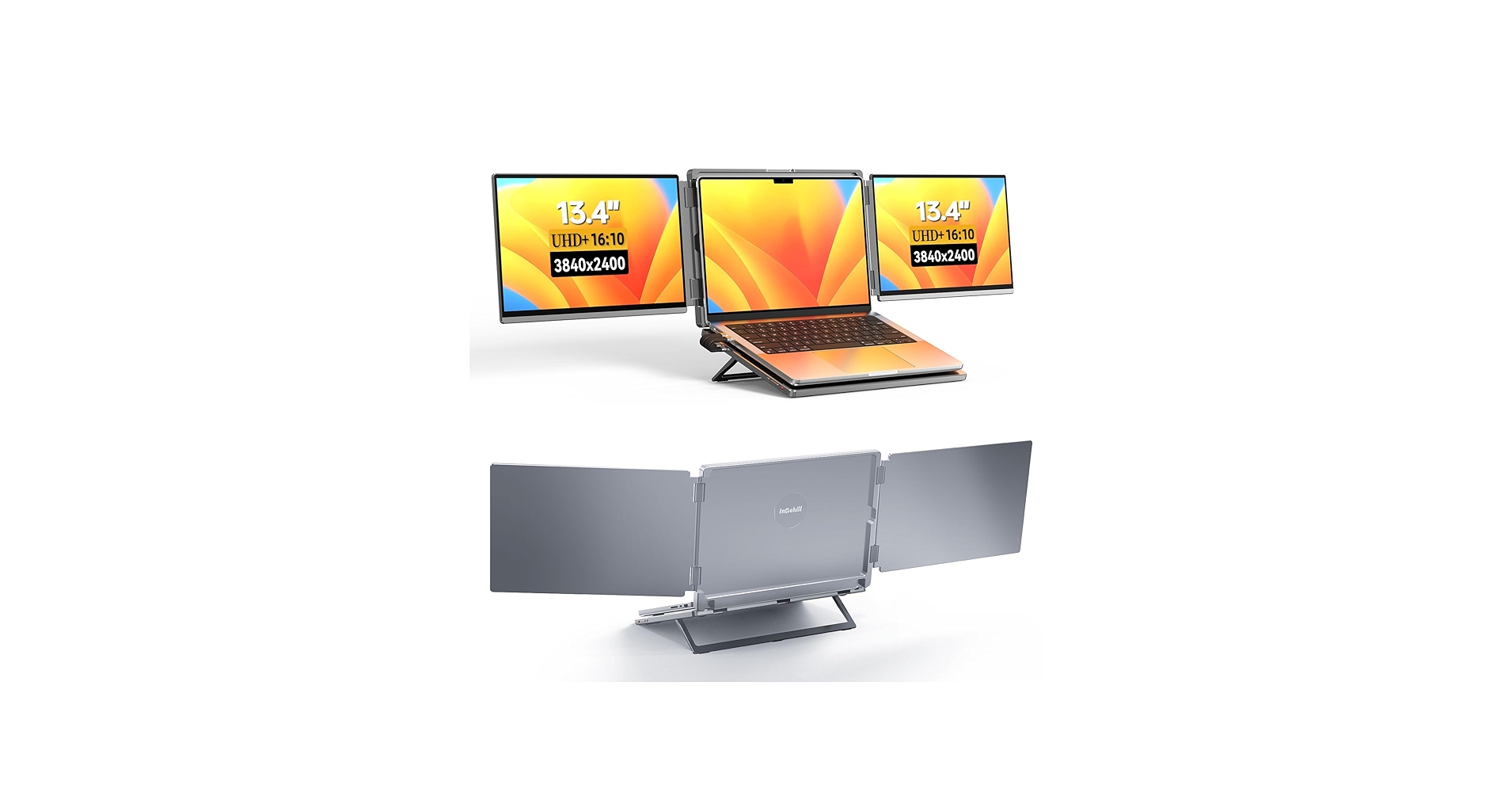 Amazon.com: Intehill 4K Laptop Screen Extender, 13.4