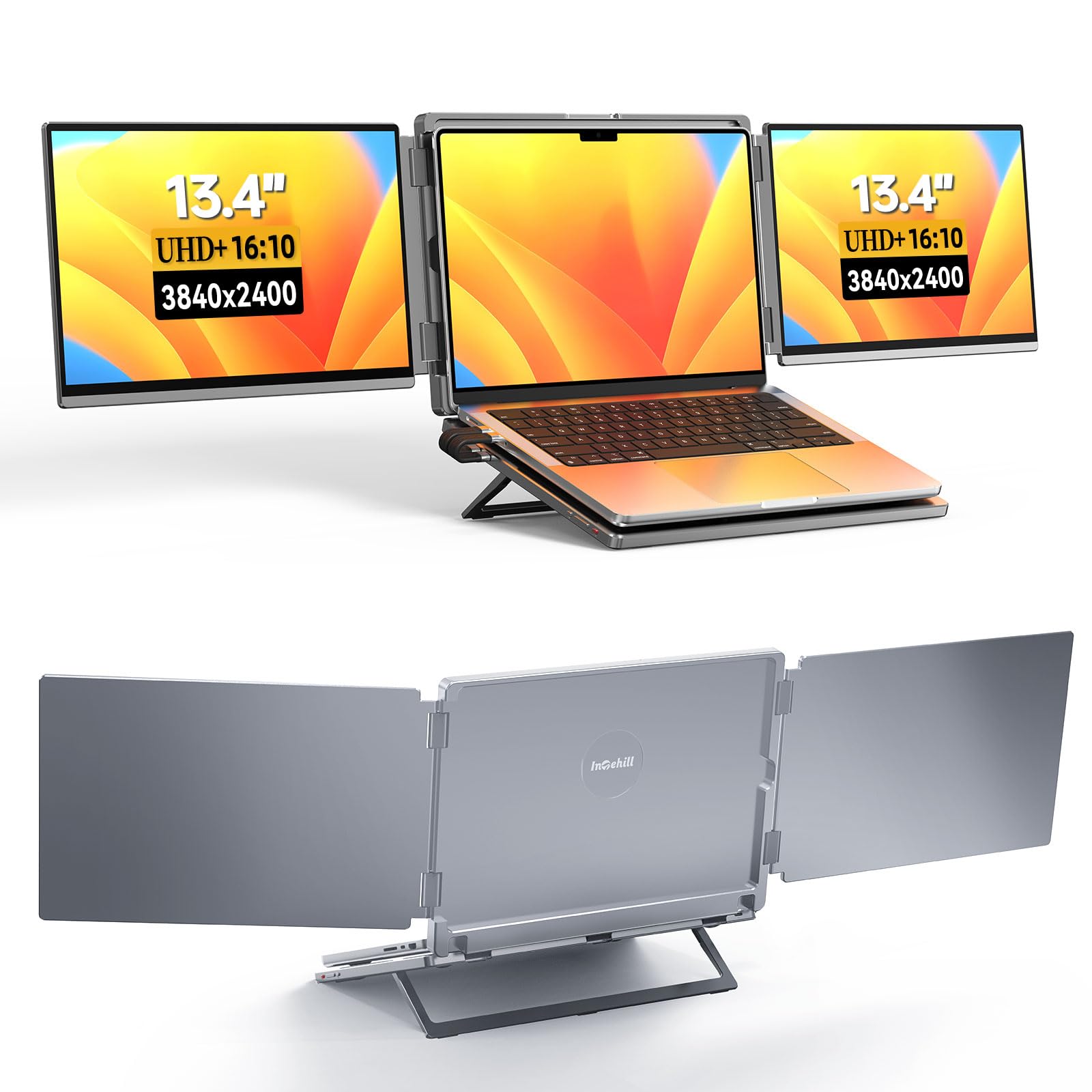 Amazon.com: Intehill 4K Laptop Screen Extender, 13.4