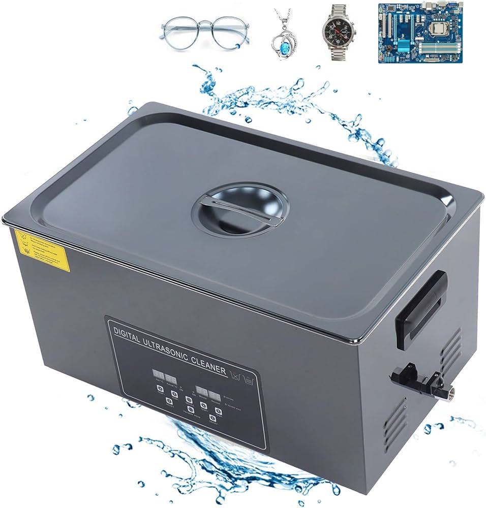 Amazon.co.jp: 超音波洗浄機、480W + 500W超音波洗浄機20〜80℃調整可能