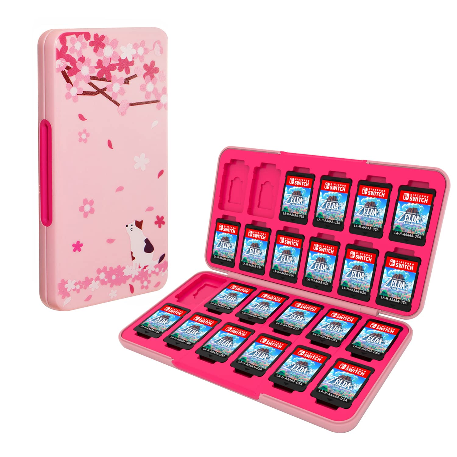Amazon.co.jp: PGRTYOF Switch & Switch OLED用ゲームカードケース