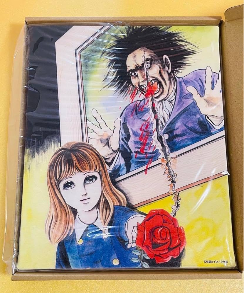 Amazon.co.jp: 楳図かずお 楳図かずお大美術展 キャンパスアート