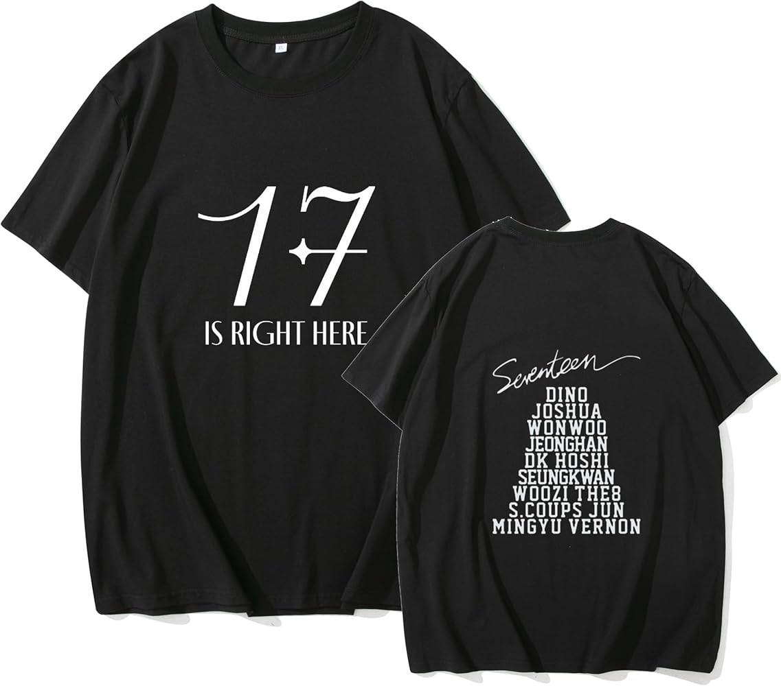 Amazon.com: Thyoeun Seventeen Merch,Seventeen New Album 17 is