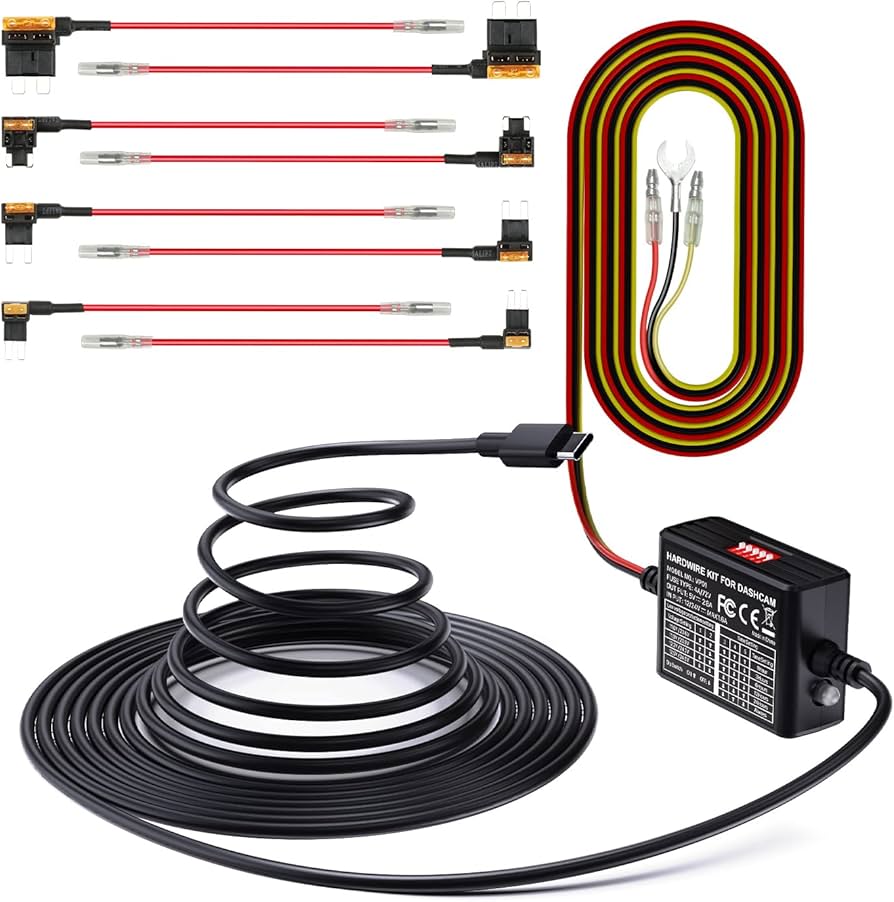 Amazon.co.jp: VANTRUE VP01 直結電源ケーブル ドライブレコーダー用