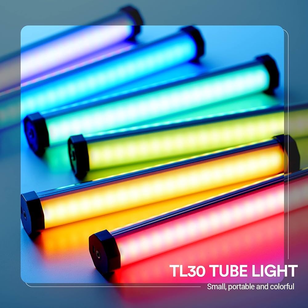 Amazon | Godox TL30チューブライト、3つのモードRGB CRI9 TLCI99 LED