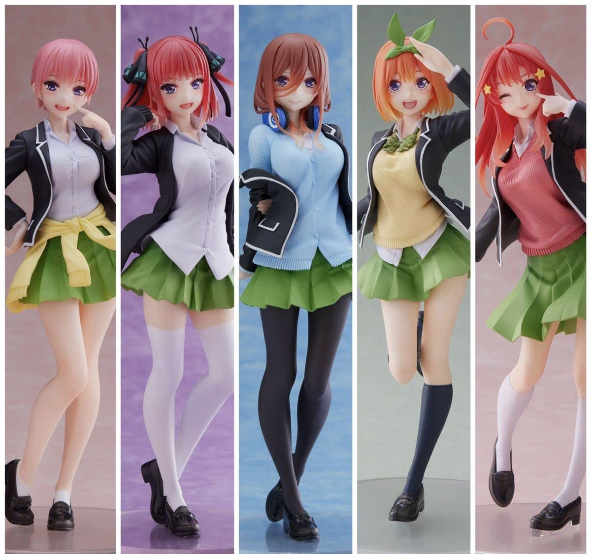 Amazon.co.jp: 5種セット五等分の花嫁 coreful 制服ver renewal