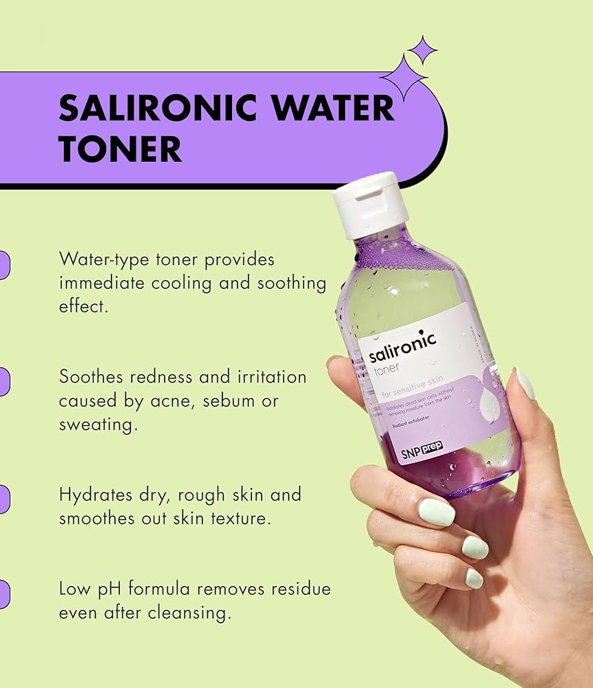 Amazon.com: SNP Salironic Toner | Korean Skincare Remove Dead Skin