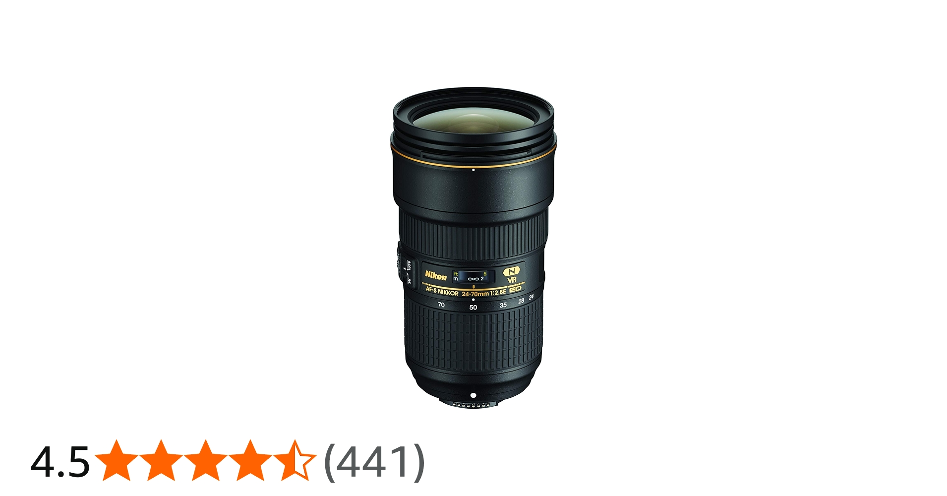 Nikon AF-S FX NIKKOR 24-70mm f/2.8E ED Vibration Reduction Zoom