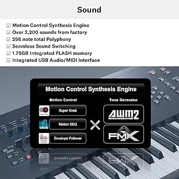 Amazon.co.jp: YAMAHA ヤマハ / MODX8【純正ケースセット！】88鍵盤