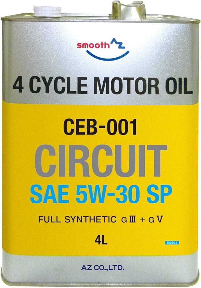 Amazon | AZ(エーゼット) 車用 4サイクル エンジンオイル 5W-30 4L