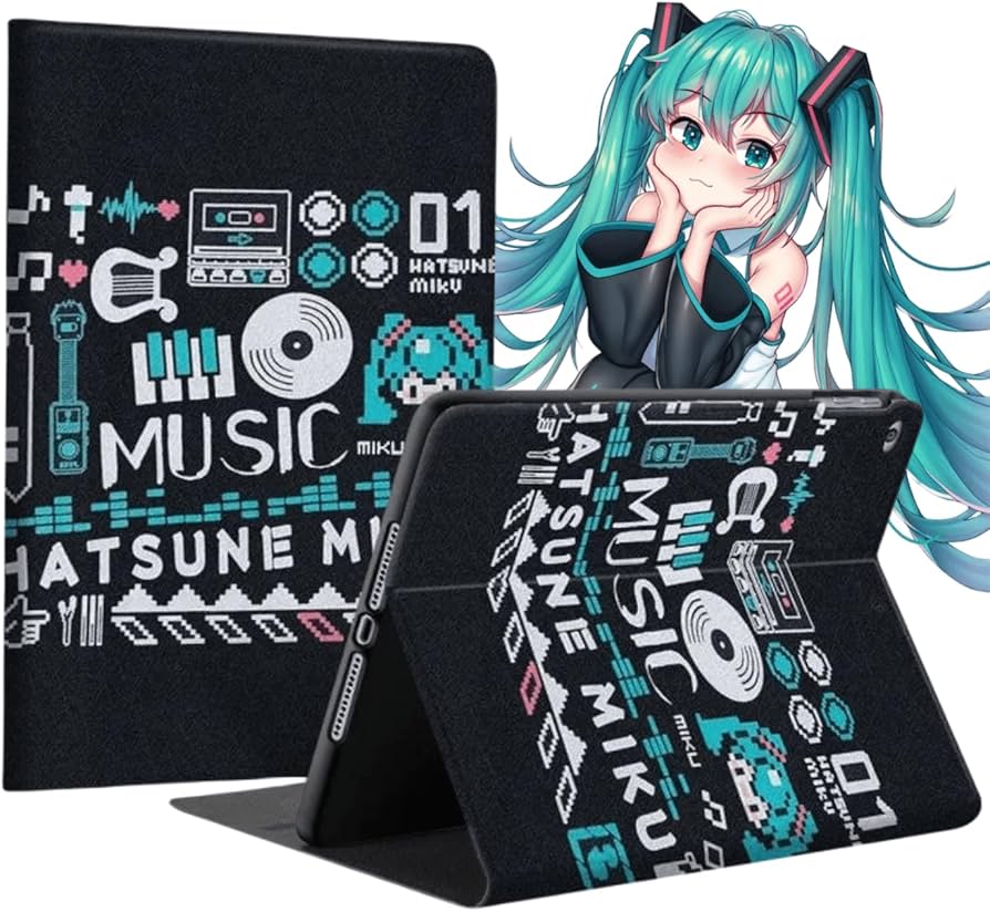 Amazon.co.jp: QLP 2024 初音ミク iPad ケース ipad 10世代ケースmiku
