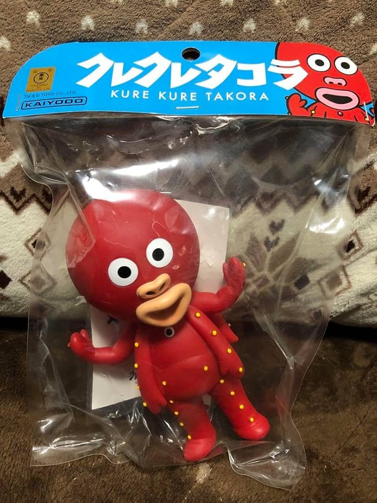 Amazon.co.jp: 海洋堂ソフビ人形 クレクレタコラ : おもちゃ