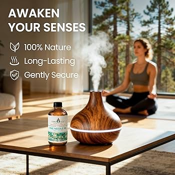 Amazon.com: EVOKE OCCU Pine Essential Oil for Diffuser, Fresh Pine