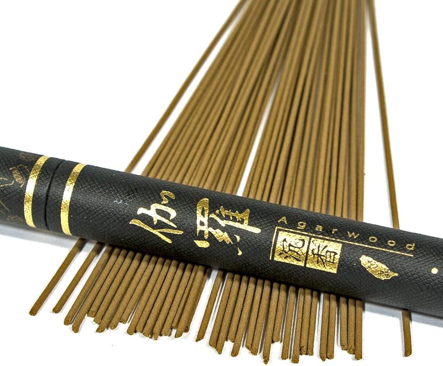 Amazon｜台湾沉香舍 お香 線香 水沈香 伽羅沈香級 煙少香 21cm 10g 約