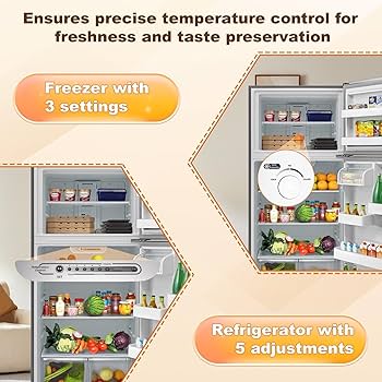 Amazon.com: 18 Cu Ft Top Freezer Refrigerator, Full Size