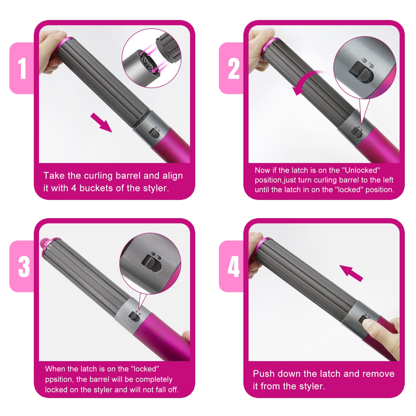 Amazon | ダイソン エアラップ スタイラー HS05 HS01用 40mm/1.6in