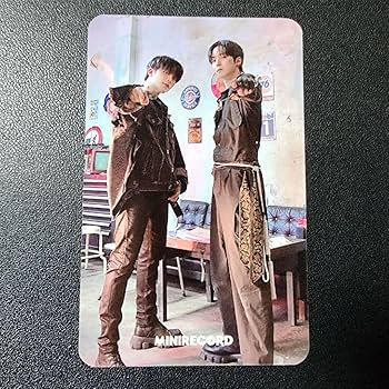 Amazon.co.jp: ATEEZ ユノ & ジョンホ MINIRECORD ラキドロ トレカ