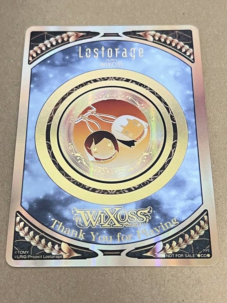 ウィクロス thank you for playing 関係者 wixoss 【公式通販】