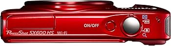 Amazon | Canon デジタルカメラ Power Shot SX600 HS レッド 光学18倍