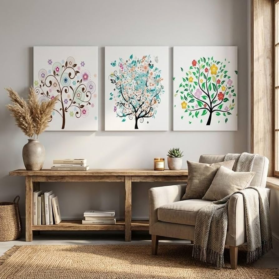 Amazon.co.jp: MIKEART 3枚セット アートパネル アート インテリア