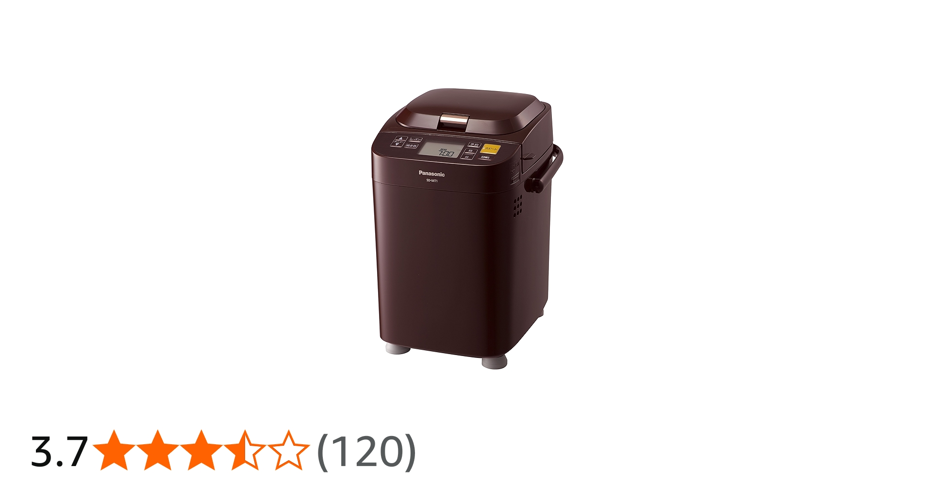 Amazon | パナソニック ホームベーカリー 1斤タイプ ブラウン SD-MT1-T