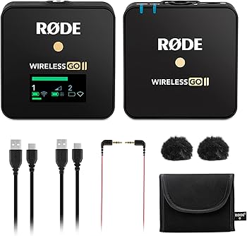 Amazon.com: Rode Wireless GO II Single Channel Wireless Microphone