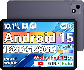 Amazon.co.jp: タブレット 10インチAndroid 高性能Wi-Fiモデル16GB+