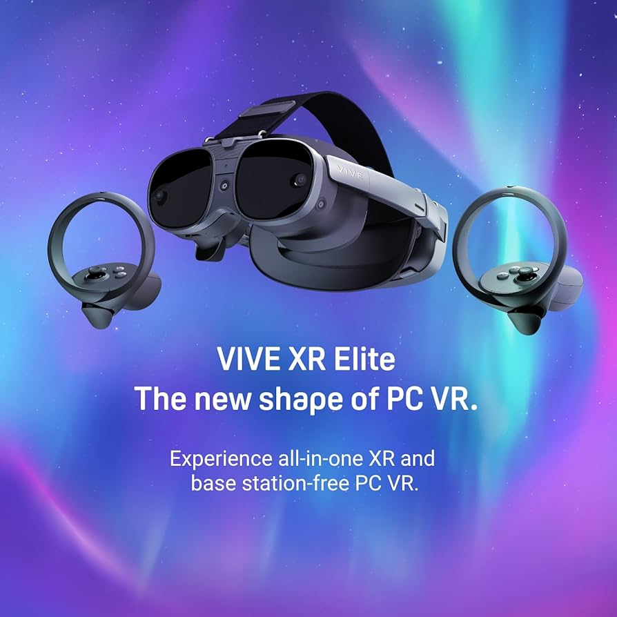 Amazon.co.jp: HTC VIVE XR Elite with Deluxe Pack — Mixed Reality