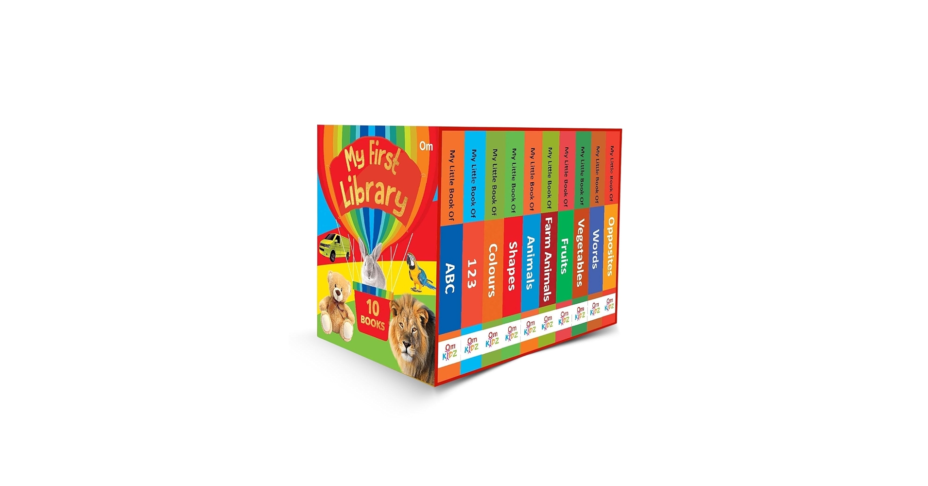 My First Library – Set of 10 Board Books for Babies, Toddlers