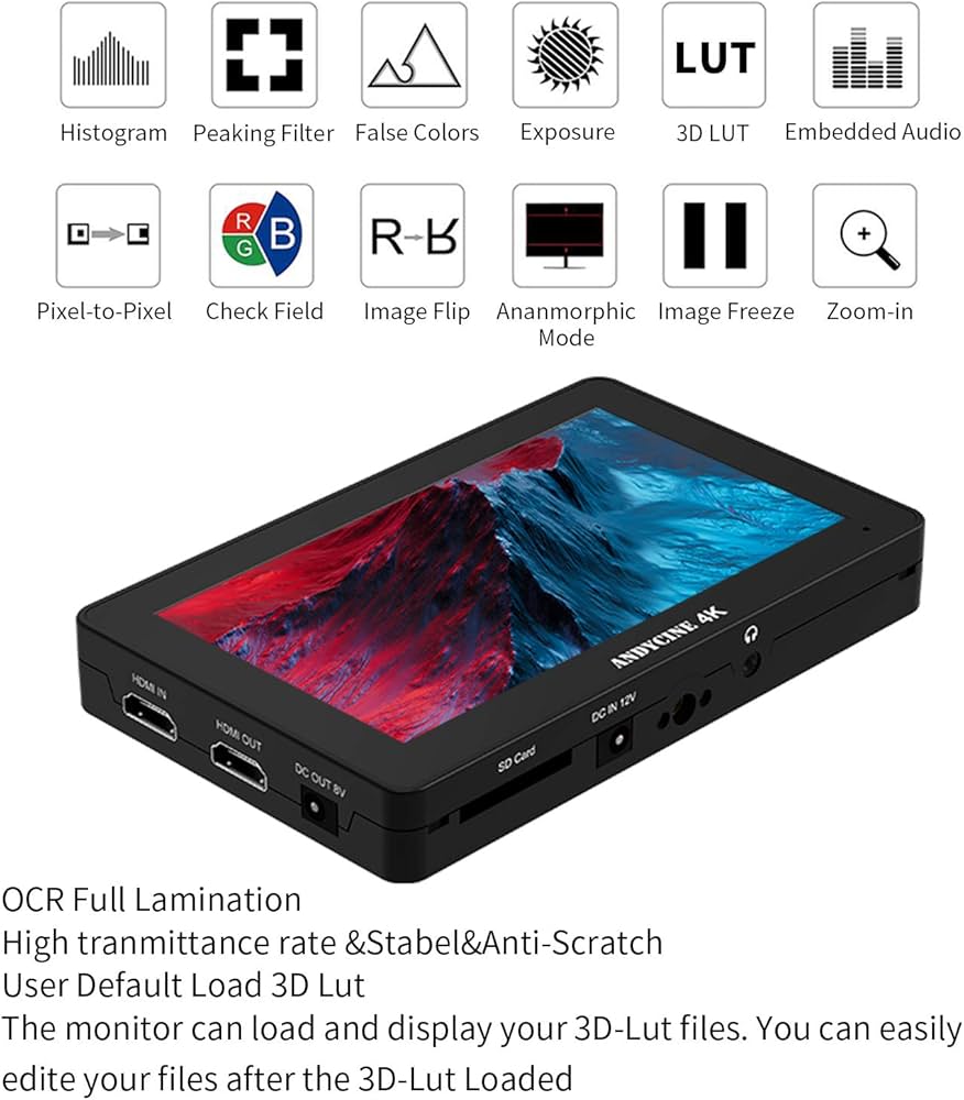 Amazon.com: ANDYCINE A6 Plus V2 6