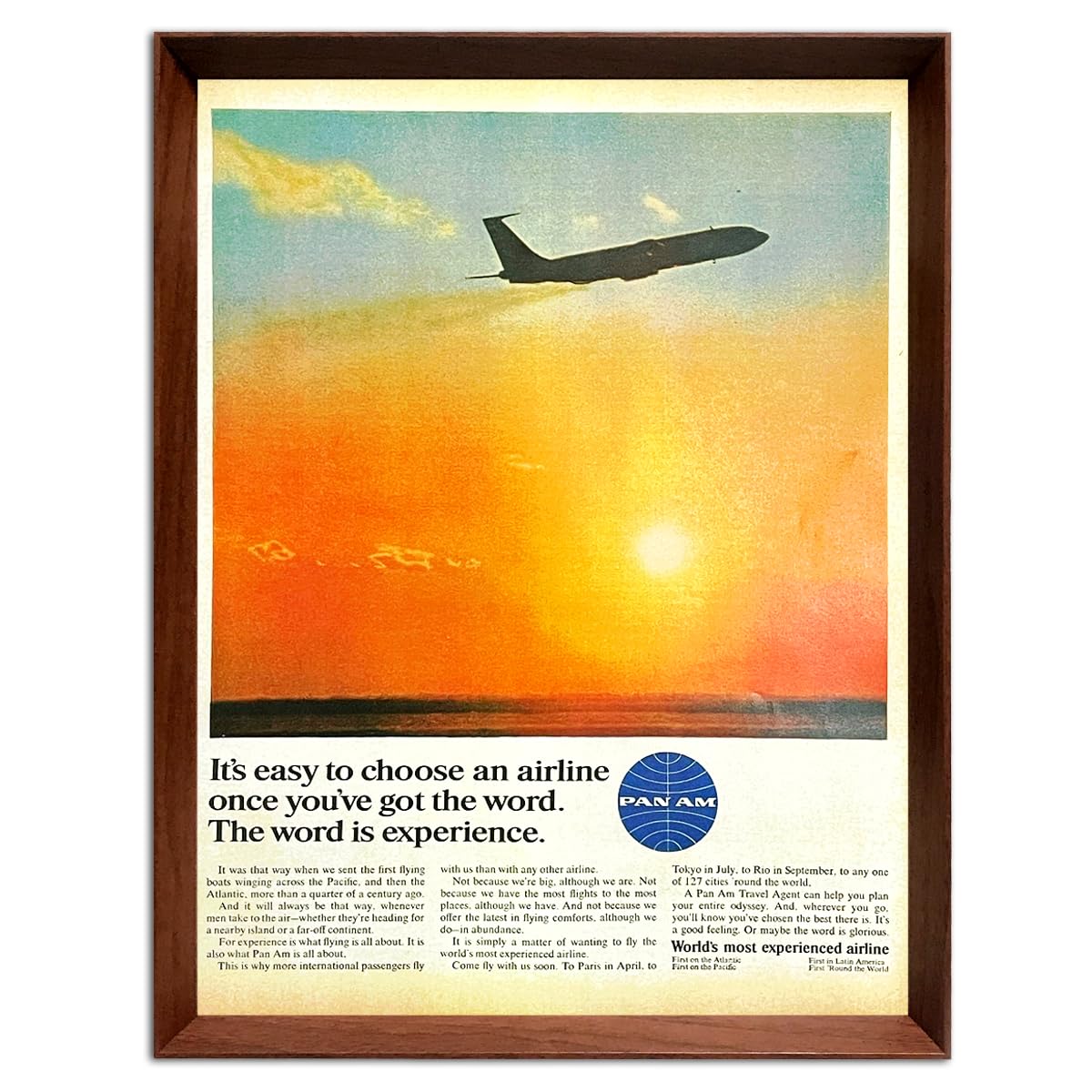 Amazon.co.jp: PANAM パンナム 1960年代 アメリカ LIFE ビンテージ