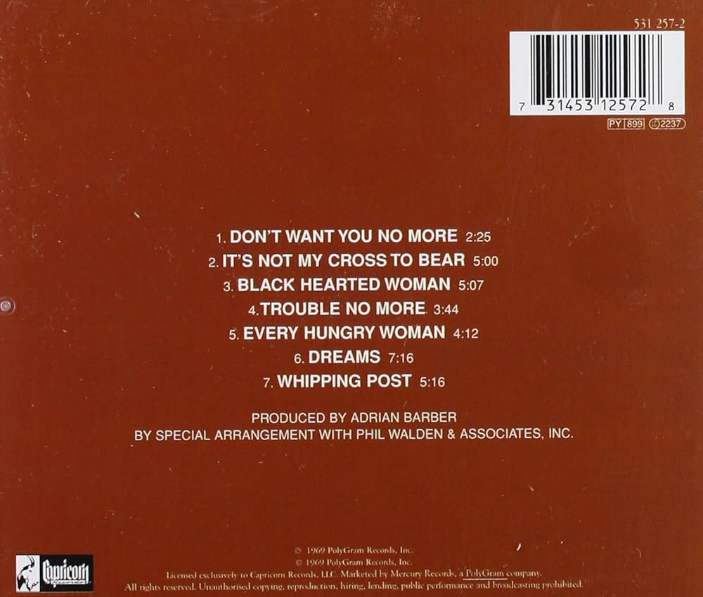 Amazon.co.jp: The Allman Brothers Band: ミュージック