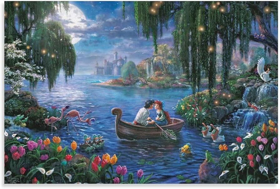 Amazon.co.jp: 西洋絵画 ディズニー リトルマーメイドⅡトーマス