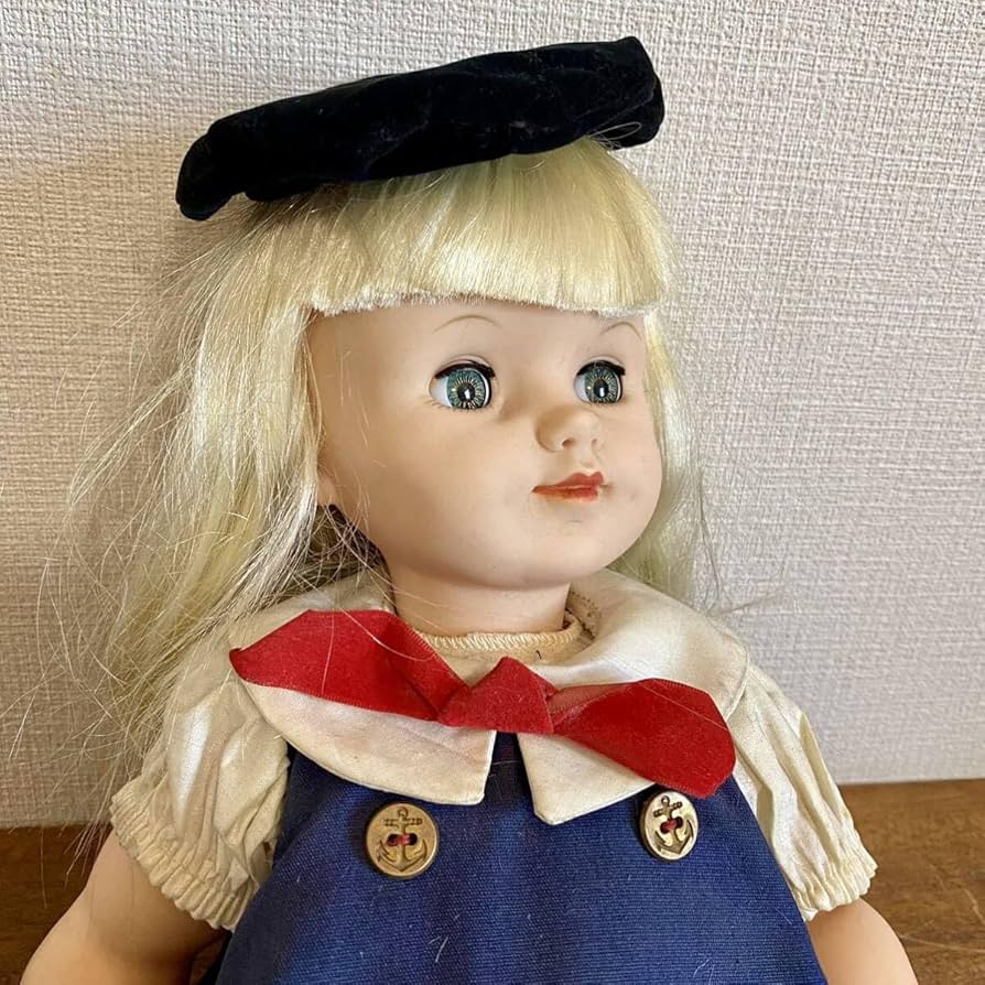 Amazon | ヴィンテージ 女の子 スリープアイ 人形 Bettina / 高さ約